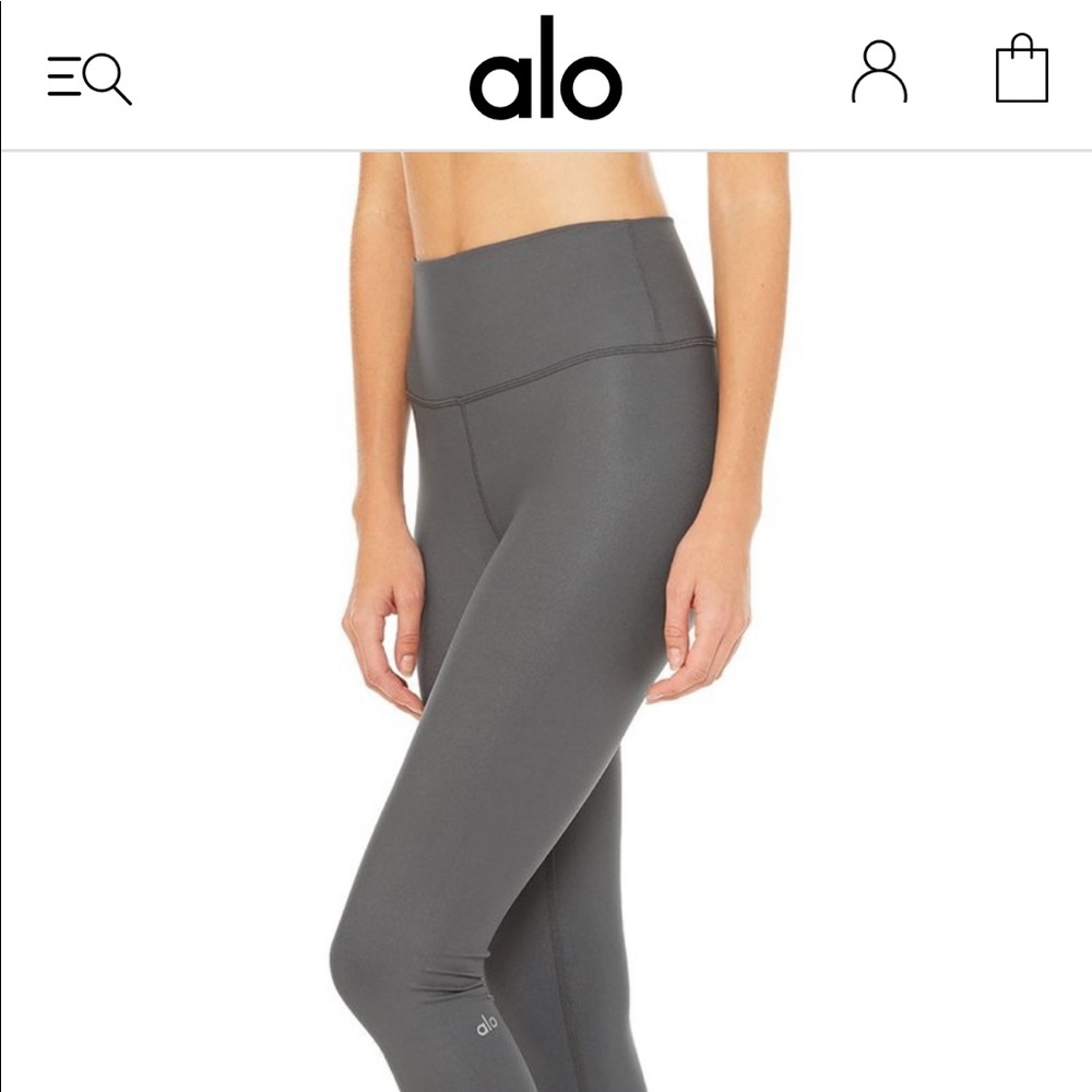 ALO YOGA legging in Anthracite